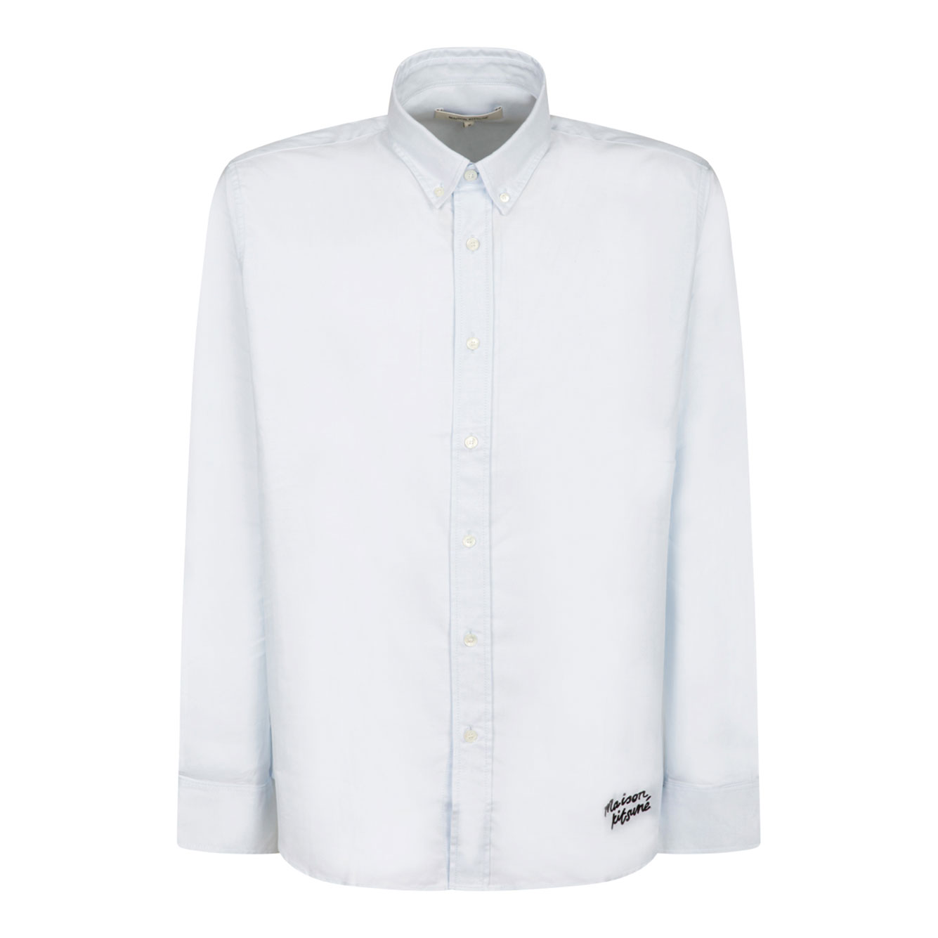 MAISON KITSUNÈ 라이트 블루 셔츠